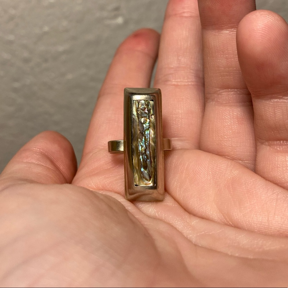 Abalone ring size 5 1/2